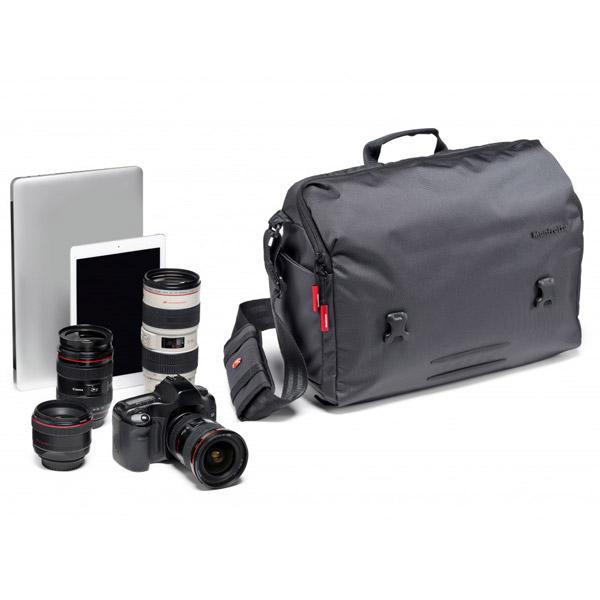 Manfrotto Manhattan スピーディー 30 メッセンジャーバッグ MB MN-M-SD-30 グレー | Manfrotto | 01
