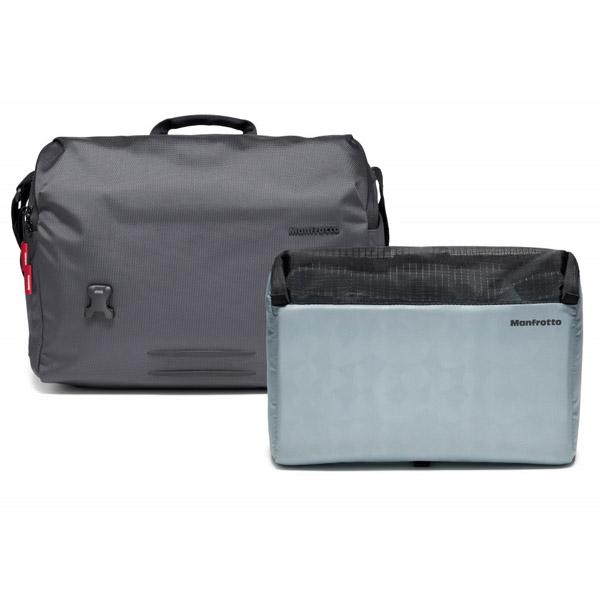 Manfrotto Manhattan スピーディー 30 メッセンジャーバッグ MB MN-M-SD-30 グレー | Manfrotto | 02
