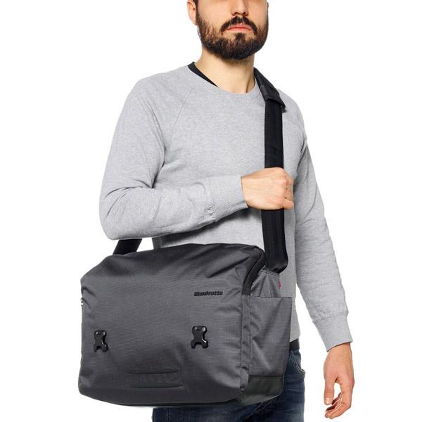 Manfrotto Manhattan スピーディー 30 メッセンジャーバッグ MB MN-M-SD-30 グレー | Manfrotto | 07