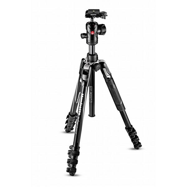 Manfrotto befreeアドバンス アルミニウムL三脚キット（ブラック）MKBFRLA4BKBH MKBFRLA4BK-BH ブラック [4段] 【864】 | Manfrotto | 01