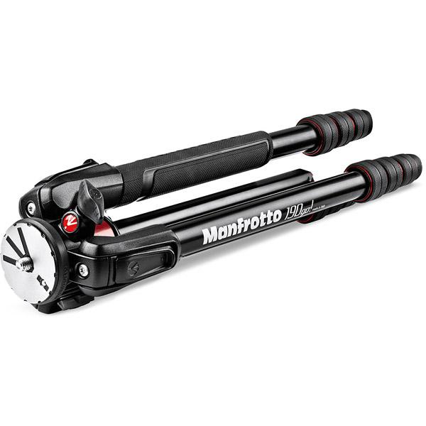 Manfrotto 190go! M-lock アルミニウム三脚4段 MT190GOA4 ブラック | Manfrotto | 03