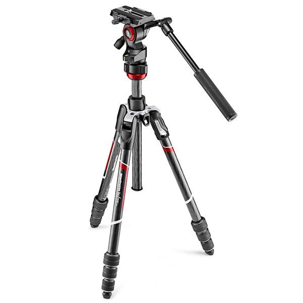 Manfrotto befree live カーボンT三脚ビデオ雲台キット MVKBFRTC-LIVE ブラック 【864】 | Manfrotto | 01