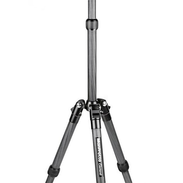 Manfrotto Elementトラベル三脚　スモール　カーボン  ブラック MKELES5CF-BH ［5段 /自由雲台］ | Manfrotto | 04