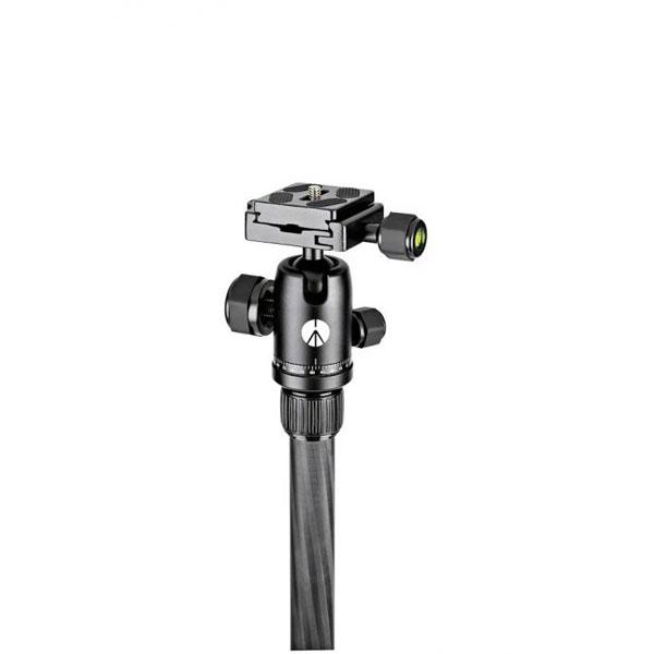 Manfrotto Elementトラベル三脚　スモール　カーボン  ブラック MKELES5CF-BH ［5段 /自由雲台］ | Manfrotto | 06