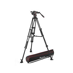 Manfrotto ナイトロテック608ビデオ雲台+アルミツイン三脚MS   MVK608TWINMA | Manfrotto