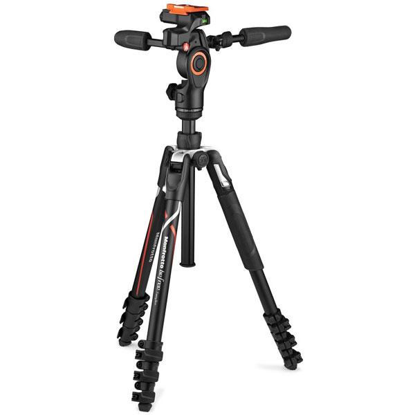 Manfrotto befree 3ウェイライブ アドバンス ソニー製α用モデル  ブラック MKBFRLA-3W ［4段 /ビデオ雲台］ | Manfrotto | 01