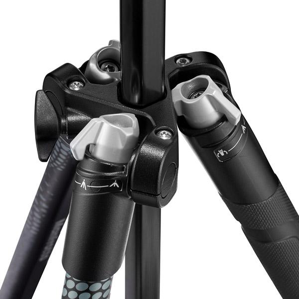 Manfrotto Element MII アルミニウム三脚キット  ブラック MKELMII4BK-BH ［4段］ 【864】 | Manfrotto | 04