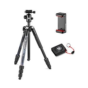 Manfrotto Element MII アルミニウム三脚MBTキット  ブラック MKELMII4BMB-BH ［4段］ | Manfrotto