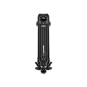 Manfrotto 645 FAST ツインビデオ三脚 アルミニウム  ブラック MVTTWINFA | Manfrotto