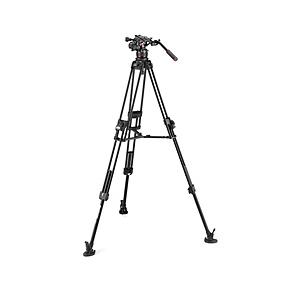 Manfrotto ナイトロテック612ビデオ雲台+645FASTアルミ三脚  ブラック MVK612TWINFA | Manfrotto