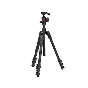 Manfrotto befreeアドバンス AS　レバー アルミ 三脚キット  ブラック MKBFRLA4FB-BH ［4段 /自由雲台］ | Manfrotto