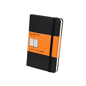 MOLESKINE ノートブック ハードカバー Pocket クラシック ブラック MM710 ［横罫線］ | 