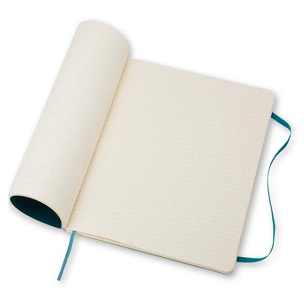 MOLESKINE カラーノート ノートブック ソフトカバー ルールド（横罫） サファイアブルー Large QP616B20 | ブランド登録なし | 02