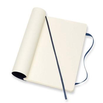 MOLESKINE カラーノート ノートブック ソフトカバー プレーン (無地) Sブルー Large QP618B20 | ブランド登録なし | 01