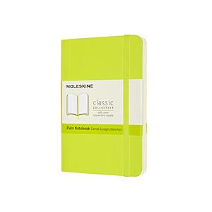MOLESKINE ノートブック ソフトカバー Pocket クラシック レモングリーン QP613C2 ［無地］ | 
