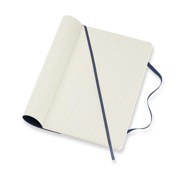 MOLESKINE カラーノート ノートブック ソフトカバー スクエアード(方眼) Sブルー Large QP617B20 | ブランド登録なし | 02