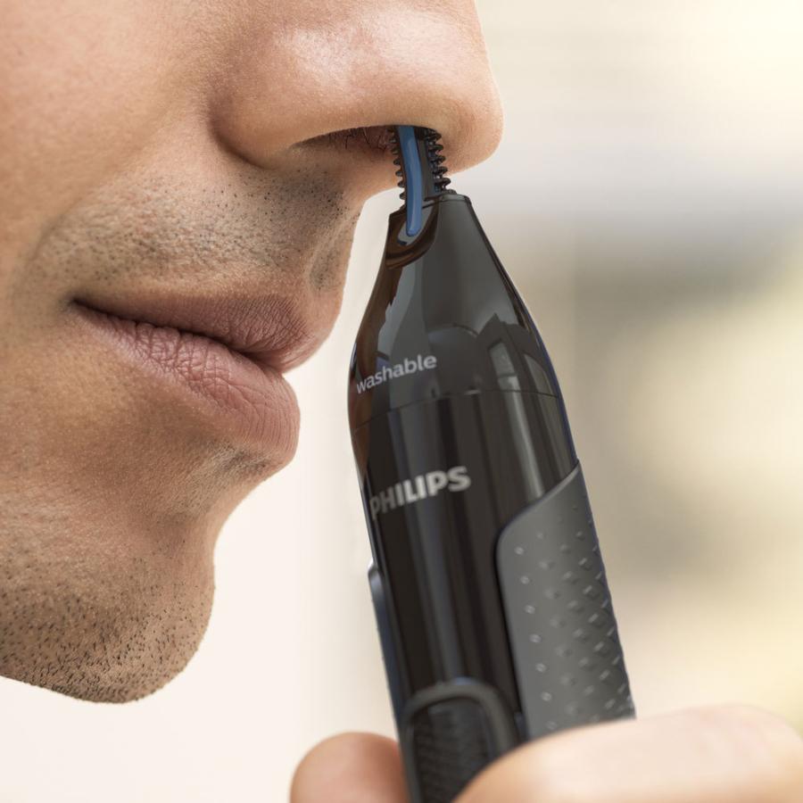 PHILIPS(フィリップス) NT3650/16 ノーズエチケットカッター  ブラック×メタリックシルバー | Philips | 06
