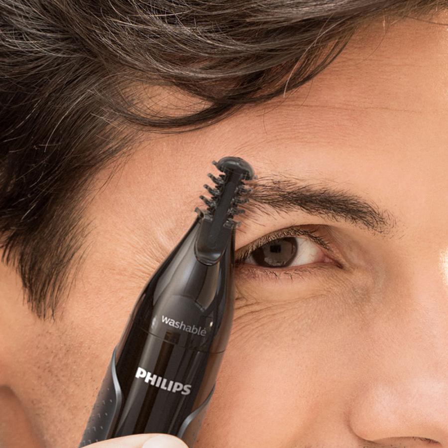 PHILIPS(フィリップス) NT3650/16 ノーズエチケットカッター  ブラック×メタリックシルバー | Philips | 08