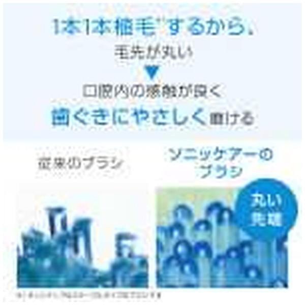 ソニッケアー ブラシヘッド レギュラー ソニッケアー ホワイト HX6066/67 ［6本入］ |  | 05