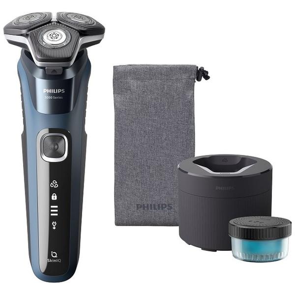 PHILIPS(フィリップス) 電気シェーバー 5000シリーズ  セルリアンブルー S5880/60 ［回転刃］ | Philips | 01