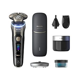 【肌にやさしい】PHILIPS フィリップス 電気シェーバーi9000 プレステージ Ultra 洗浄器付きモデル 72枚刃 電動 髭剃り メンズ (回転式・SkinIQテクノロジー … | Philips