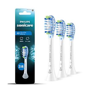 ソニッケアー ブラシヘッド　プレミアムクリーン 3本組　ホワイト  ホワイト HX9043/14 ［3本入］ | 