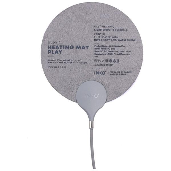 ROA IK07113 インクで温めるポケットヒーター USB Hand Warmer（ハンドウォーマー）スエード INKO（インコ） アーバングレイ |  | 02