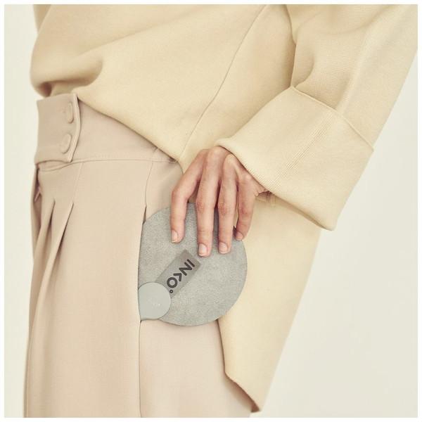 ROA IK07113 インクで温めるポケットヒーター USB Hand Warmer（ハンドウォーマー）スエード INKO（インコ） アーバングレイ |  | 05