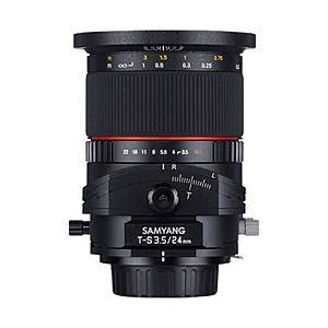 SAMYANG(サムヤン) T-S 24mm F3.5 ED AS UMC TILT-SHIFT フルサイズ対応 [ニコンFマウント] アオリレンズ(MFレンズ) [代引不可] | 