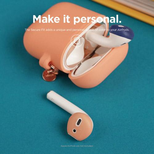 ELAGO Secure Fit for agreen AirPods(エアーポッズ)(Jean Indigo/Peach) EL_APDCSSCSF_JP Jean Indigo/Peach 【864】 |  | 05
