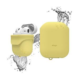 ELAGO AirPods(エアーポッズ)WaterProof Case(ケース) for AirPods EL_APDCSSCWC_CY Creamy Yellow 【864】 | 