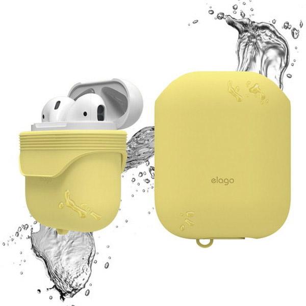 ELAGO AirPods(エアーポッズ)WaterProof Case(ケース) for AirPods EL_APDCSSCWC_CY Creamy Yellow 【864】 |  | 01