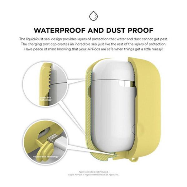 ELAGO AirPods(エアーポッズ)WaterProof Case(ケース) for AirPods EL_APDCSSCWC_CY Creamy Yellow 【864】 |  | 04