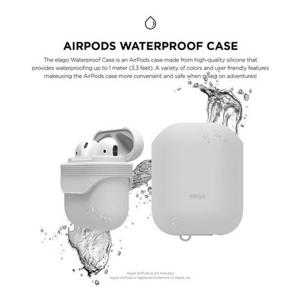 ELAGO AirPods(エアーポッズ)WaterProof Case(ケース) for AirPods EL_APDCSSCWC_WH White |  | 02