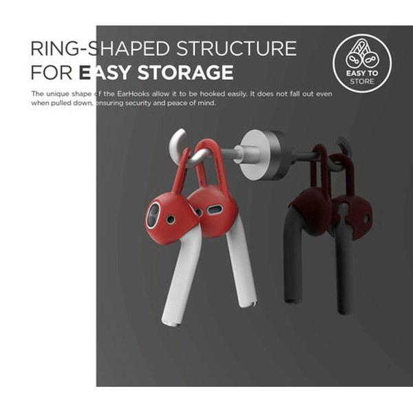 ELAGO AirPods(エアーポッズ)用シリコンカバー EarPads for AirPods EL_APDCSSCED_RD レッド |  | 04