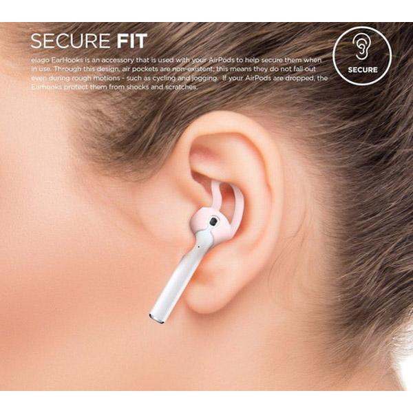 ELAGO AirPods(エアーポッズ)用シリコンカバー EarPads for AirPods EL_APDCSSCED_PK ラブリーピンク |  | 02