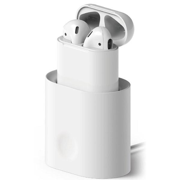 ELAGO CHARGINGSTATION(スタンド)forAirPods(エアーポッズ)EL_APDSTSCCS_WH White [振込不可] |  | 01