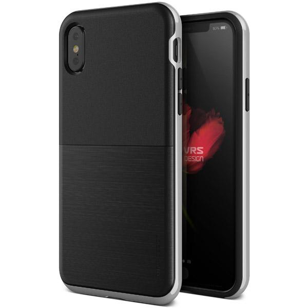 サンクチュアリ iPhone X用 VRS DESIGN High Pro Shield(ハイプロシールド) MIL VR_I8NCSDLHS_SV シルバー |  | 01