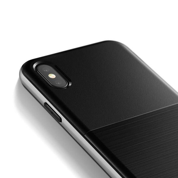 サンクチュアリ iPhone X用 VRS DESIGN High Pro Shield(ハイプロシールド) MIL VR_I8NCSDLHS_SV シルバー |  | 04