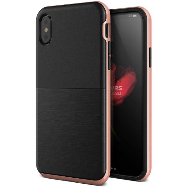 サンクチュアリ iPhone X用 VRS DESIGN High Pro Shield(ハイプロシールド) MIL VR_I8NCSDLHS_RG ローズゴールド |  | 01