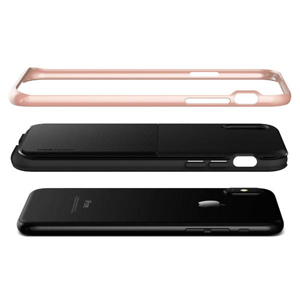 サンクチュアリ iPhone X用 VRS DESIGN High Pro Shield(ハイプロシールド) MIL VR_I8NCSDLHS_RG ローズゴールド |  | 05