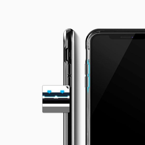 サンクチュアリ iPhone X用 VRS DESIGN Crystal Bumper(クリスタルバンパー) MIL VR_I8NCSDLCR_MB メタルブラック |  | 04