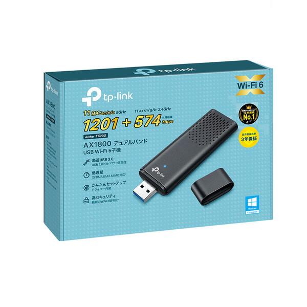 TPLINK 無線LAN子機 1201+574Mbps Archer TX20U  Wi-Fi 6(ax) |  | 01