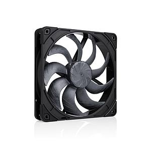 NOCTUA ケースファン [140mm /1500RPM] スクエアフレーム chromax.black NF-A14X25-G2-PWM-CH-BK | 