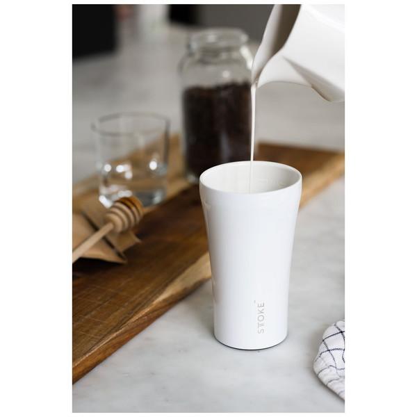 ファンプロジェクト STTOKE ストーク リユーザブルカップ Gサイズ [470ml]  エンジェルホワイト |  | 01