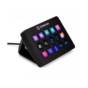 ELGATO 〔コントロールパッド〕USB-A接続 クラシックLCD 15キー Stream Deck MK.2 ブラック 10GBA9900-JP | 
