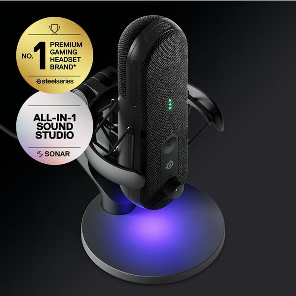 SteelSeries 61601J ゲーミングマイク Alias [USB] |  | 01