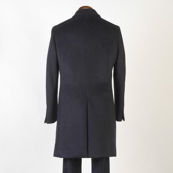 訳あり チェスターカラー コート メンズ Lサイズ AMFステッチ 毛足の