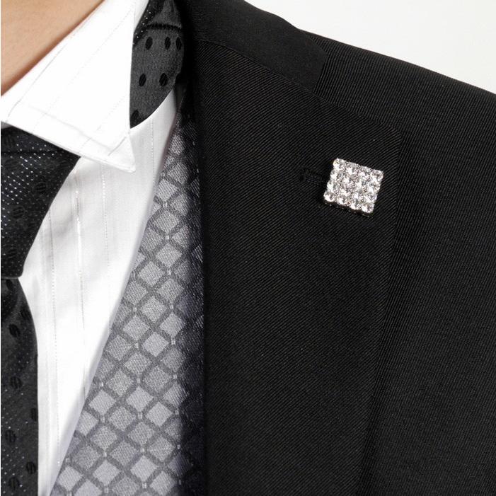 国産 スワロフスキー ラペルピン ピンバッチ ストールピン 5柄 3500