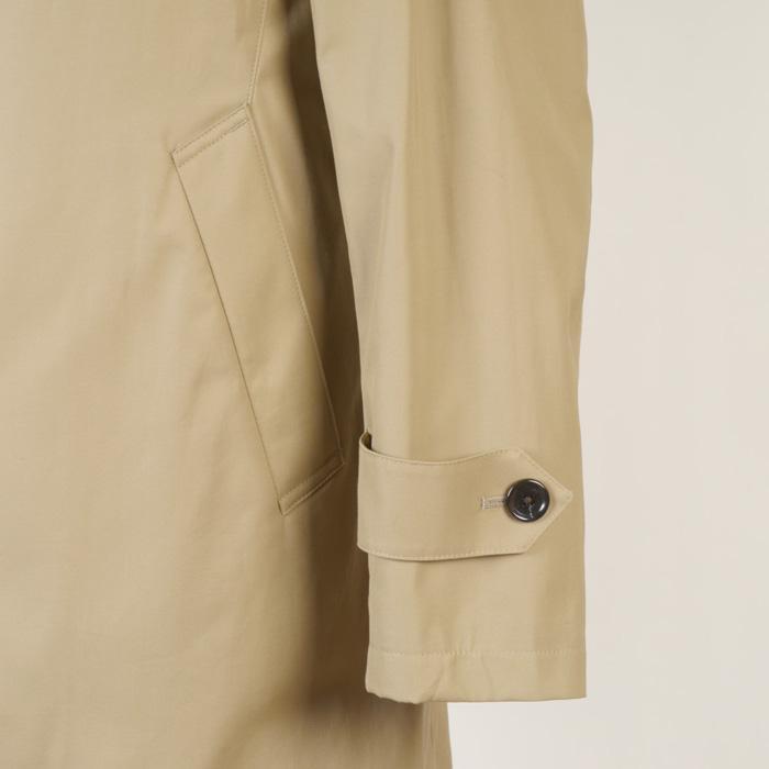 ステンカラー コート メンズ「GIZA SIRO」綿100％素材 全2色 13000